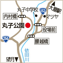 丸子公園の地図