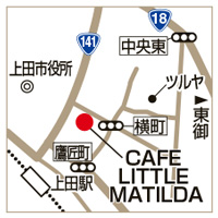 CAFE LITTLE MATILDAの地図