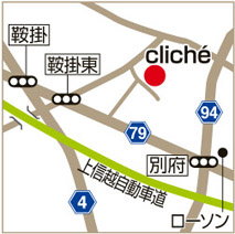 clichéの地図